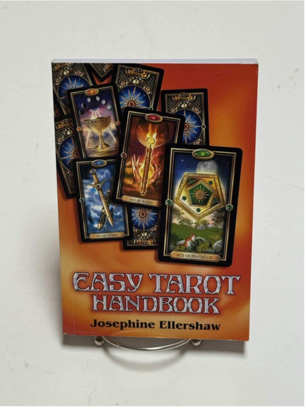 Easy Tarot Handbook - Josephine Ellershaw Paperback Book only